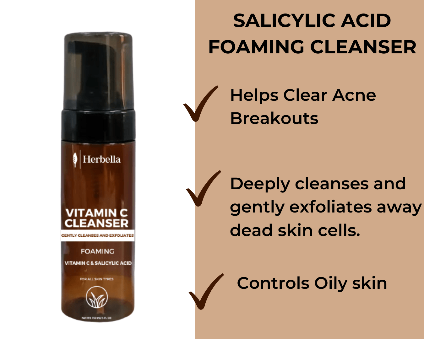 Face Cleanser-Vitamin C - Herbella Organics